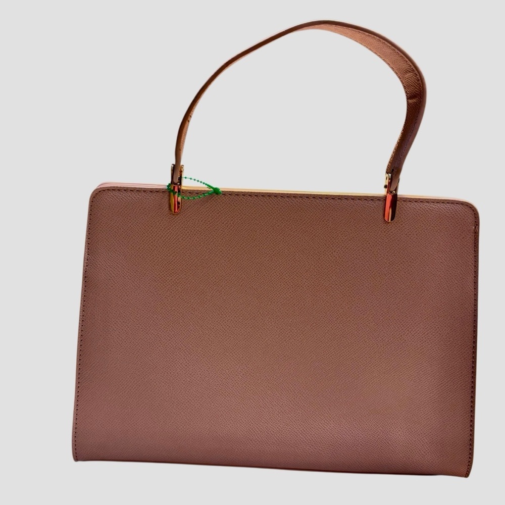 NWT Grossi New York Crossbody Bag Barbie Pink Faux Leather Gold Hardware NEW - Picture 2 of 15